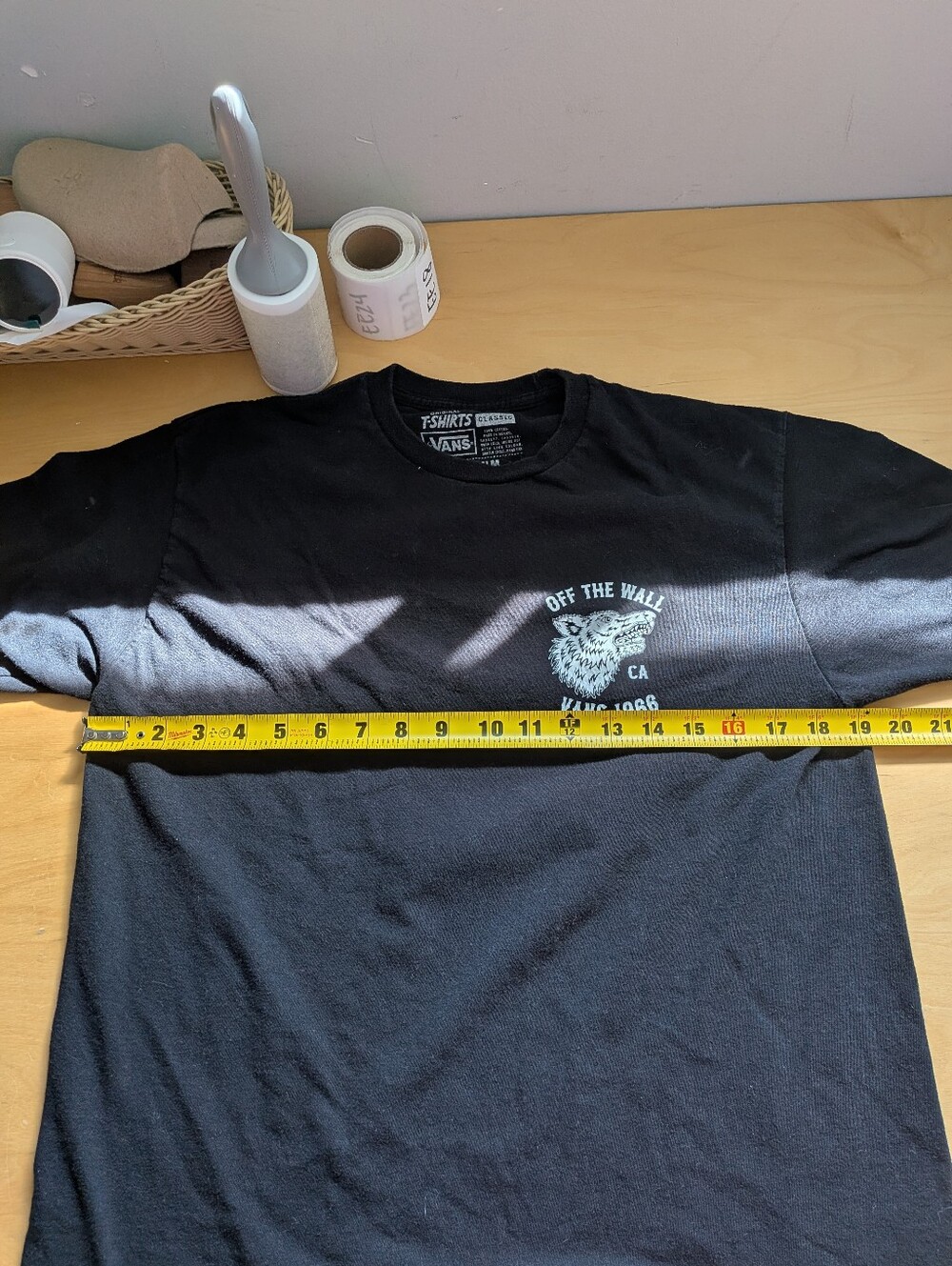 VANS Men T-Shirt Size Medium 100% Cotton Made In Mexico Skater Punk Unisex - Picture 6 of 8